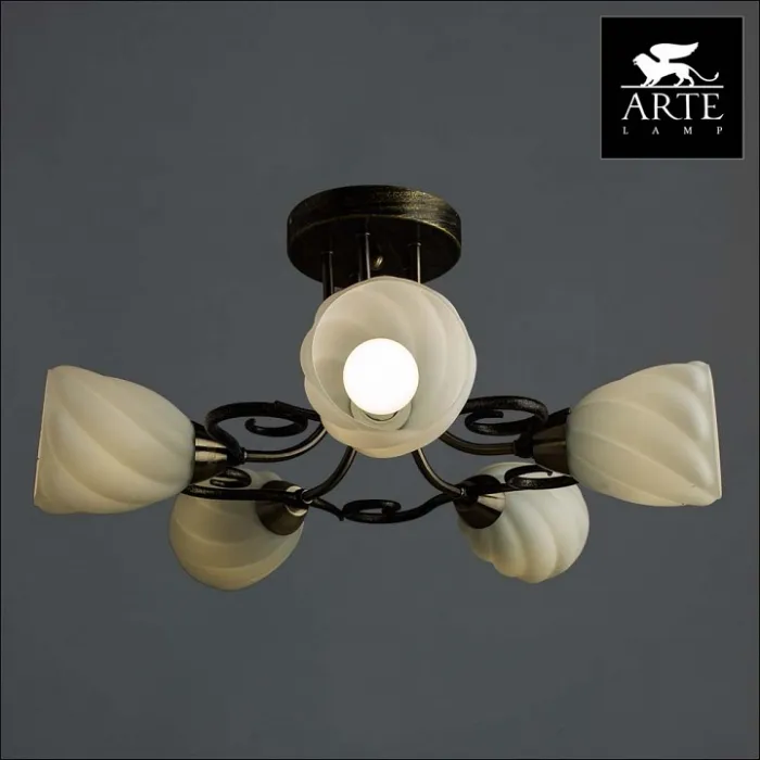 Потолочная люстра Arte Lamp Swirls A6253PL-5BA от ImperiumLoft