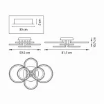 Потолочная люстра Lightstar Breve 749062 от ImperiumLoft
