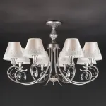 Люстра на штанге Eurosvet Incanto 60069/8 серебро от ImperiumLoft