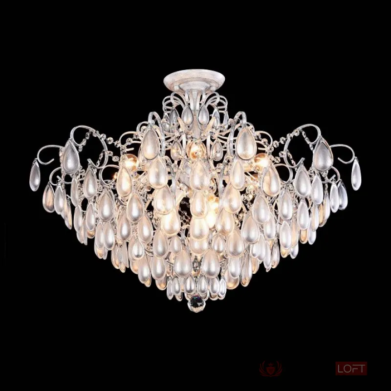 Люстра на штанге Freya Chabrol FR2302CL-09S от ImperiumLoft