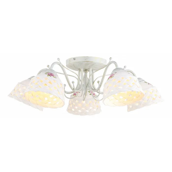 Потолочная люстра Arte Lamp Wicker A6616PL-5WG от ImperiumLoft
