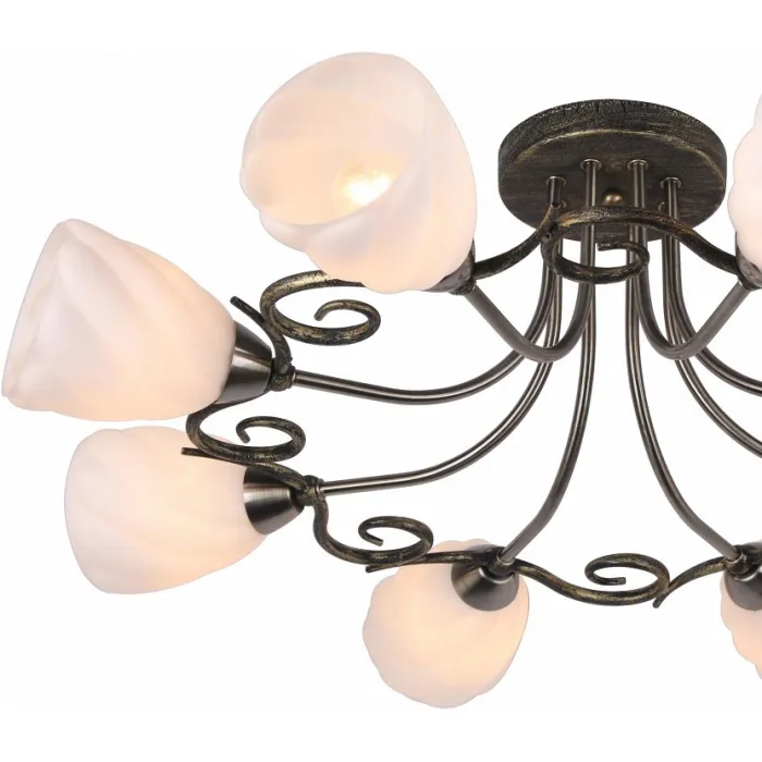 Потолочная люстра Arte Lamp Swirls A6253PL-8BA от ImperiumLoft