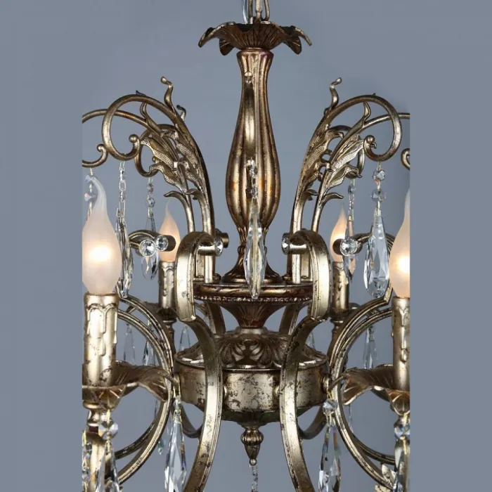Подвесная люстра Omnilux Florence OML-77603-08 от ImperiumLoft