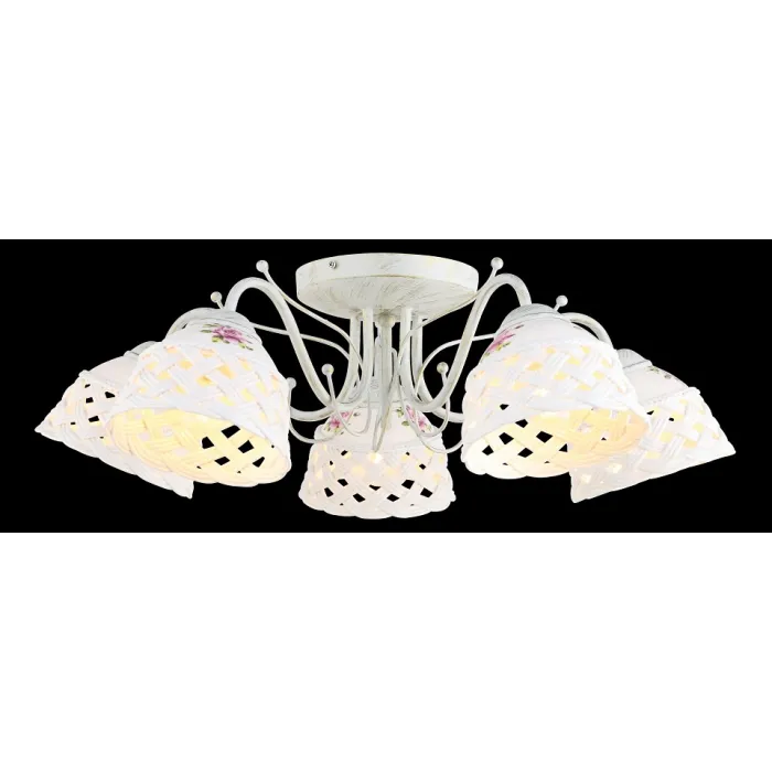 Потолочная люстра Arte Lamp Wicker A6616PL-5WG от ImperiumLoft