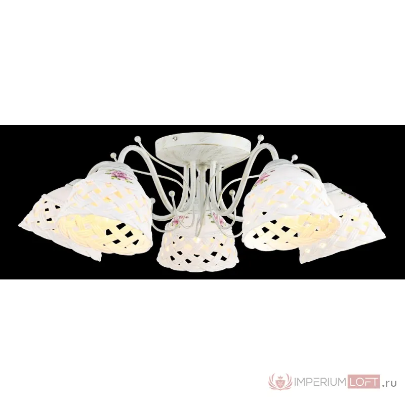 Потолочная люстра Arte Lamp Wicker A6616PL-5WG от ImperiumLoft