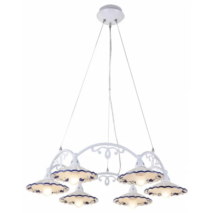 Подвесная люстра Arte Lamp Anna A6473LM-6WH от ImperiumLoft
