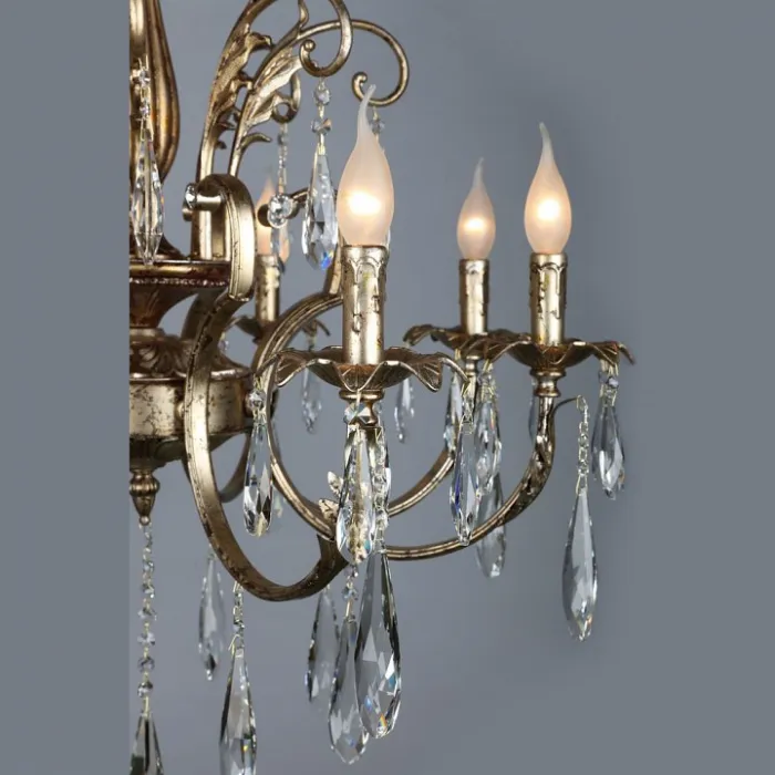 Подвесная люстра Omnilux Florence OML-77603-08 от ImperiumLoft