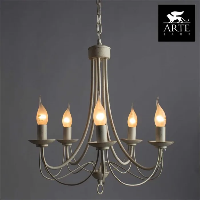 Подвесная люстра Arte Lamp Maypole A6300LM-5WG от ImperiumLoft