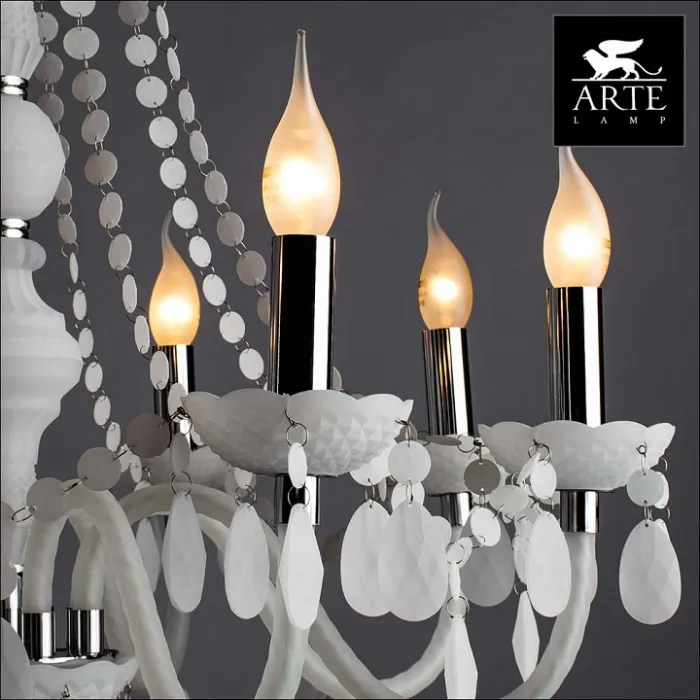 Подвесная люстра Arte Lamp Morris A8888LM-8WH от ImperiumLoft