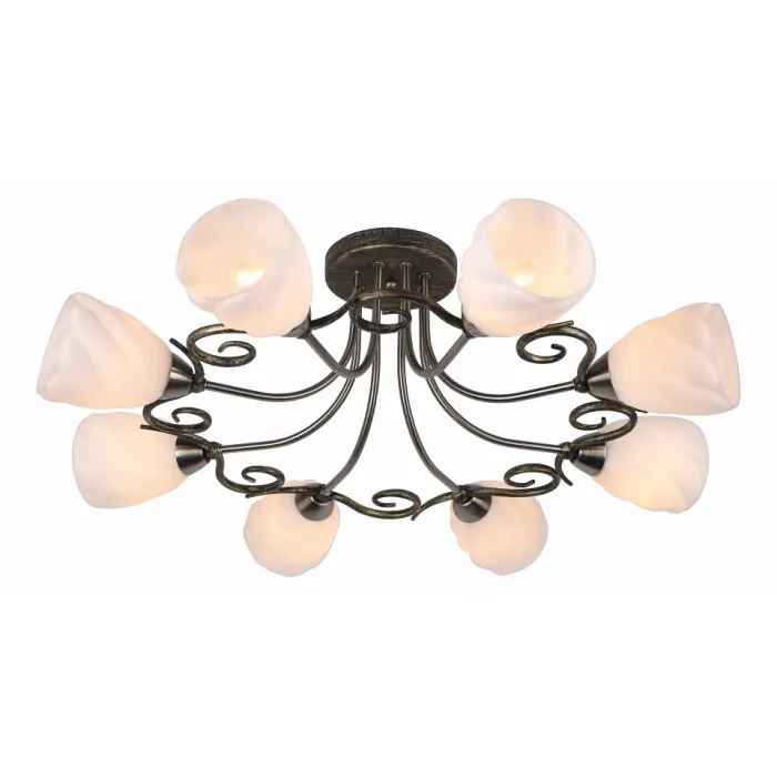Потолочная люстра Arte Lamp Swirls A6253PL-8BA от ImperiumLoft
