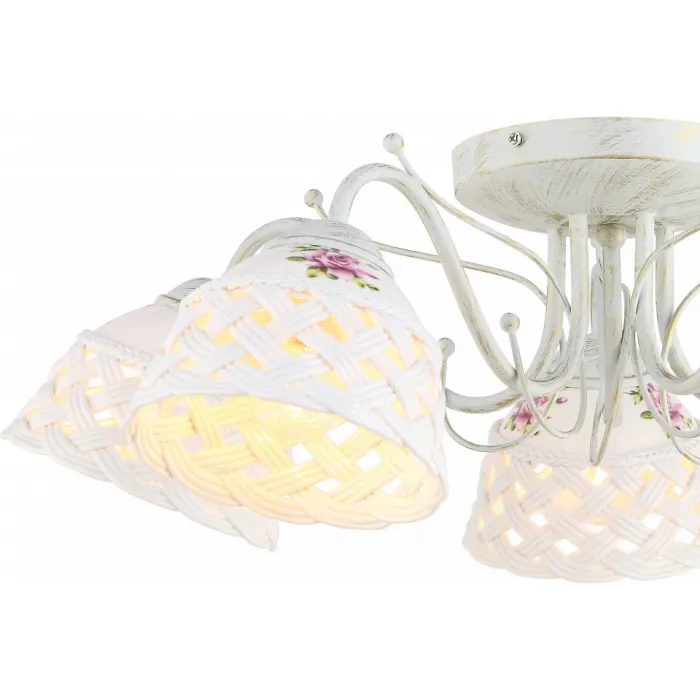 Потолочная люстра Arte Lamp Wicker A6616PL-5WG от ImperiumLoft
