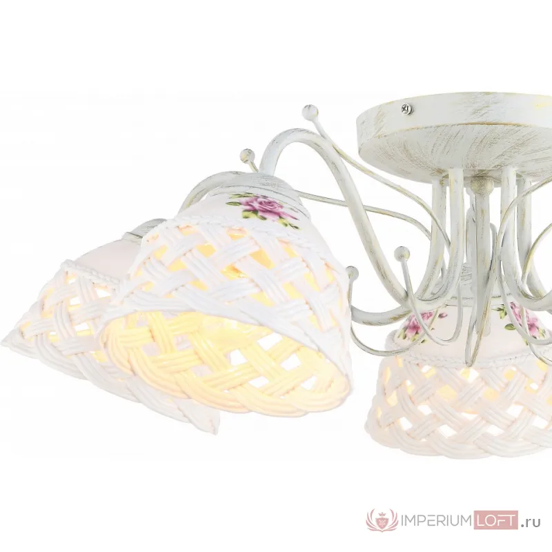 Потолочная люстра Arte Lamp Wicker A6616PL-5WG от ImperiumLoft