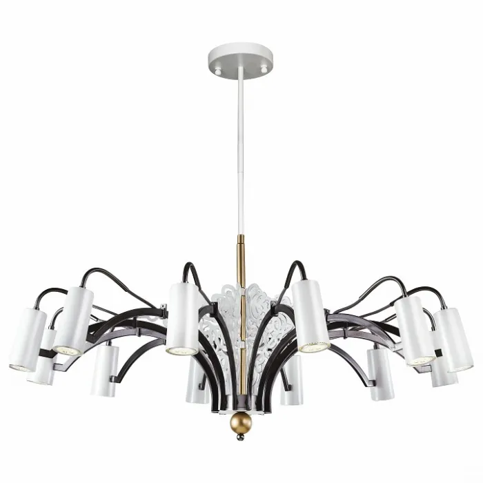 Люстра на штанге Favourite Fabia 2301-12P от ImperiumLoft