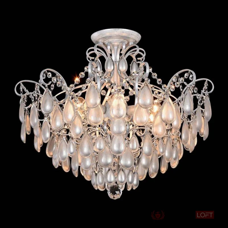 Люстра на штанге Freya Chabrol FR2302CL-06S от ImperiumLoft