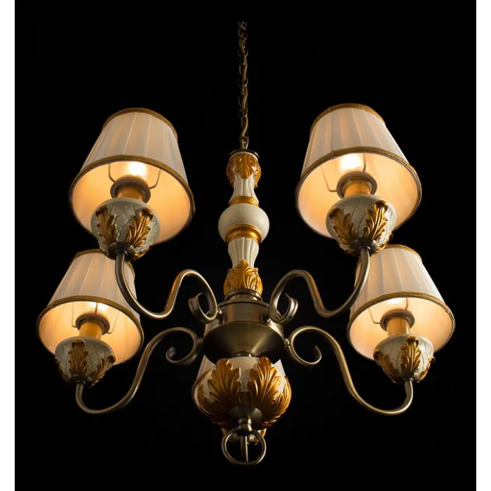 Подвесная люстра Arte Lamp Benessere A9570LM-5WG от ImperiumLoft