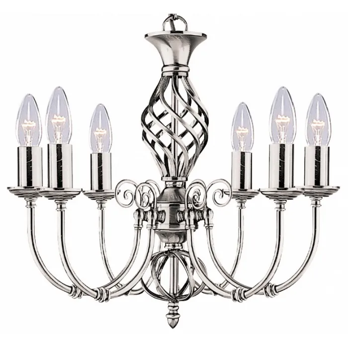Подвесная люстра Arte Lamp Zanzibar A8392LM-6SS от ImperiumLoft