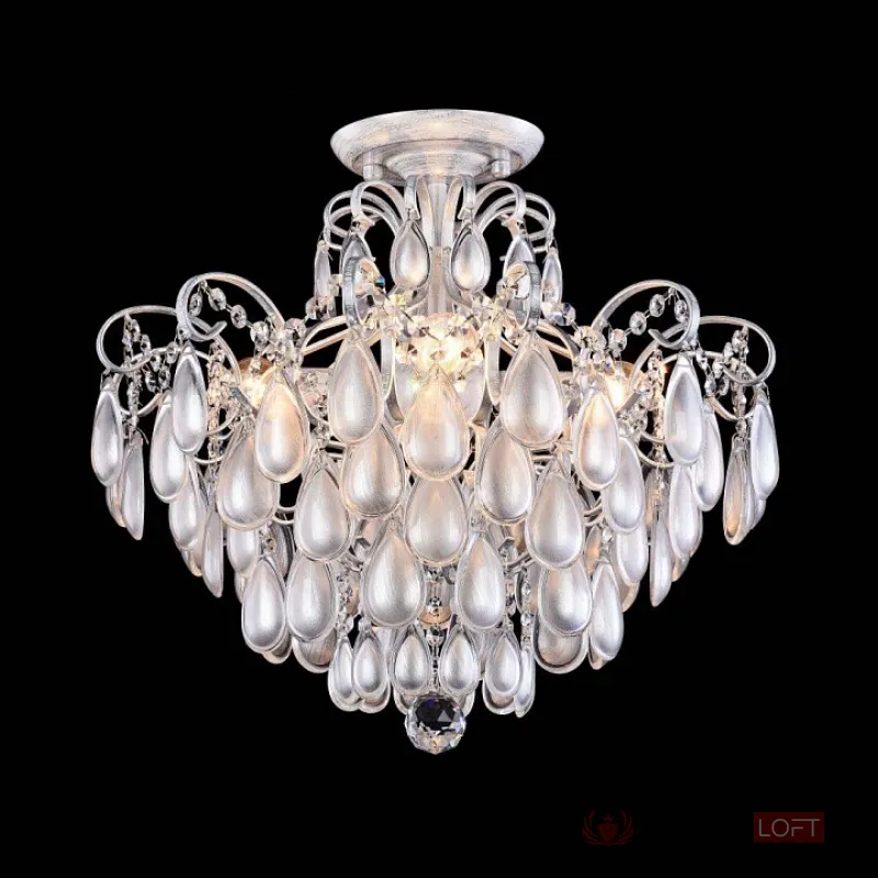 Люстра на штанге Freya Chabrol FR2302CL-04S от ImperiumLoft