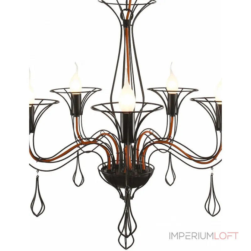 Подвесная люстра Arte Lamp Artefact A3225LM-5BK