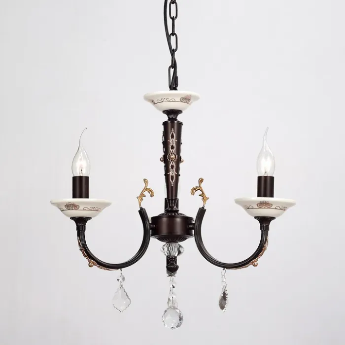 Подвесная люстра Lucia Tucci Messina MESSINA 143.3 brown от ImperiumLoft