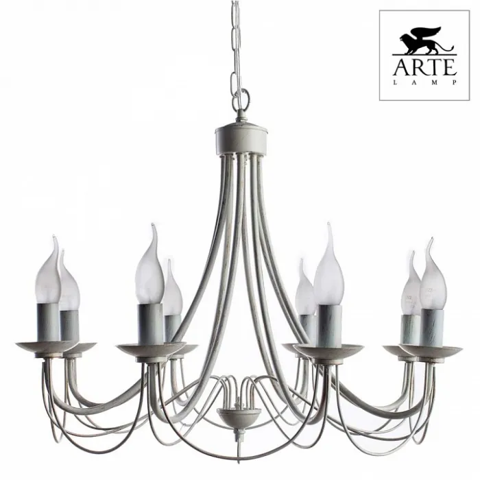 Подвесная люстра Arte Lamp Maypole A6300LM-8WG от ImperiumLoft