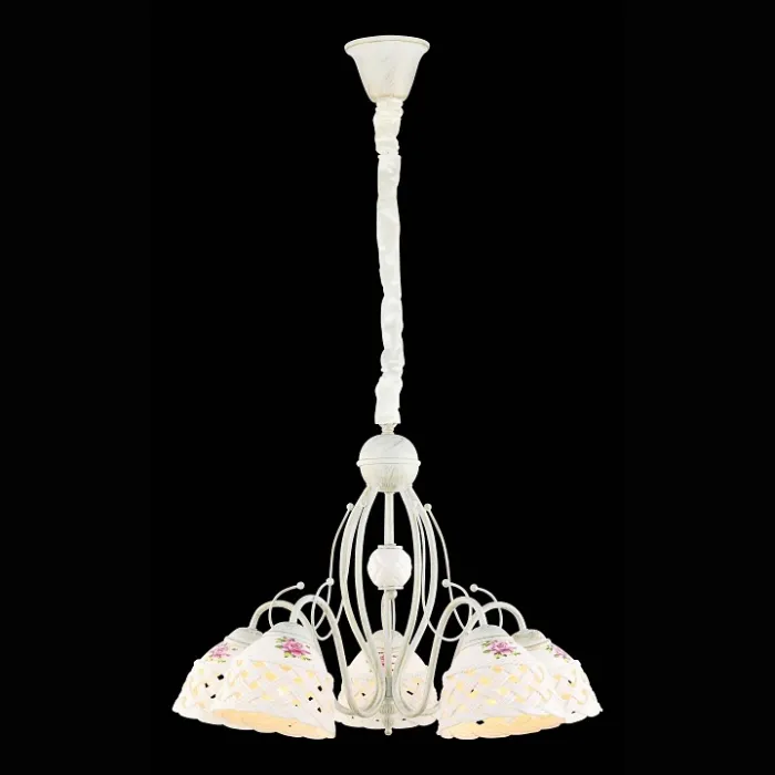 Подвесная люстра Arte Lamp Wicker A6616LM-5WG от ImperiumLoft