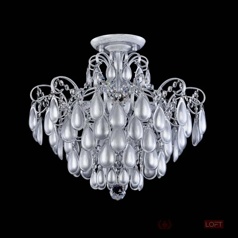 Люстра на штанге Freya Chabrol FR2302CL-04S от ImperiumLoft