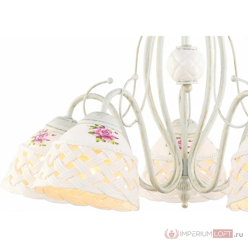 Подвесная люстра Arte Lamp Wicker A6616LM-5WG от ImperiumLoft