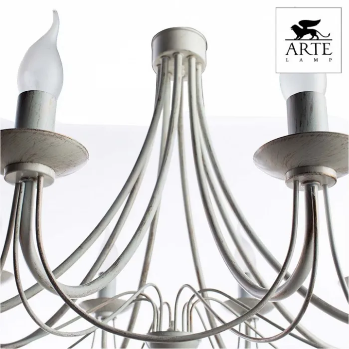 Подвесная люстра Arte Lamp Maypole A6300LM-8WG от ImperiumLoft