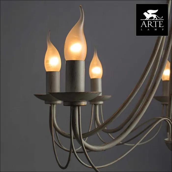 Подвесная люстра Arte Lamp Maypole A6300LM-8WG от ImperiumLoft