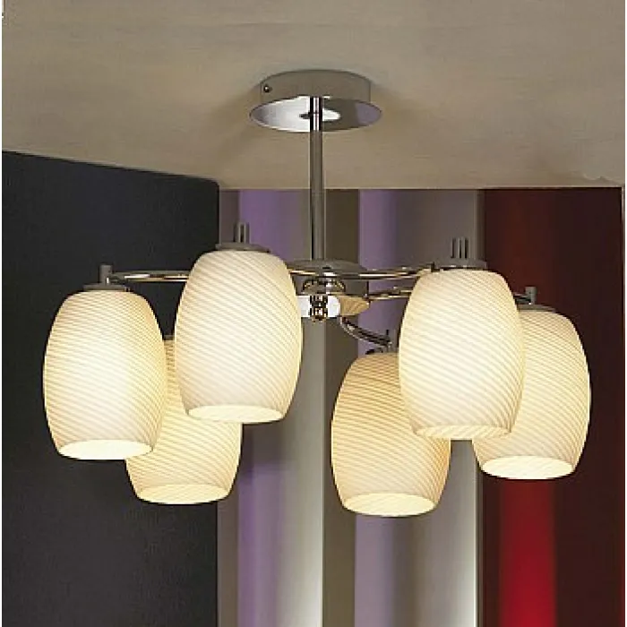 Люстра на штанге Lussole Leverano LSF-6603-06 от ImperiumLoft