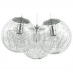 Подвесной светильник Ideal Lux Mapa Sat MAPA SAT SP3 NICKEL