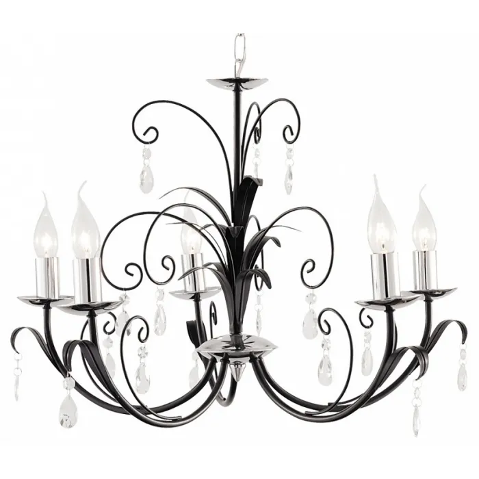 Подвесная люстра Arte Lamp Romana A1742LM-5BK от ImperiumLoft