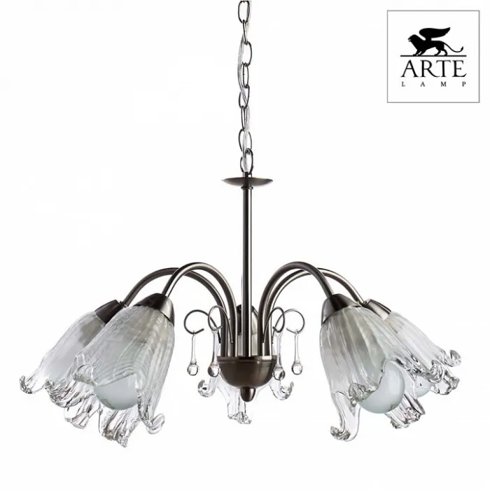 Подвесная люстра Arte Lamp Sussurro A7957LM-5SS от ImperiumLoft