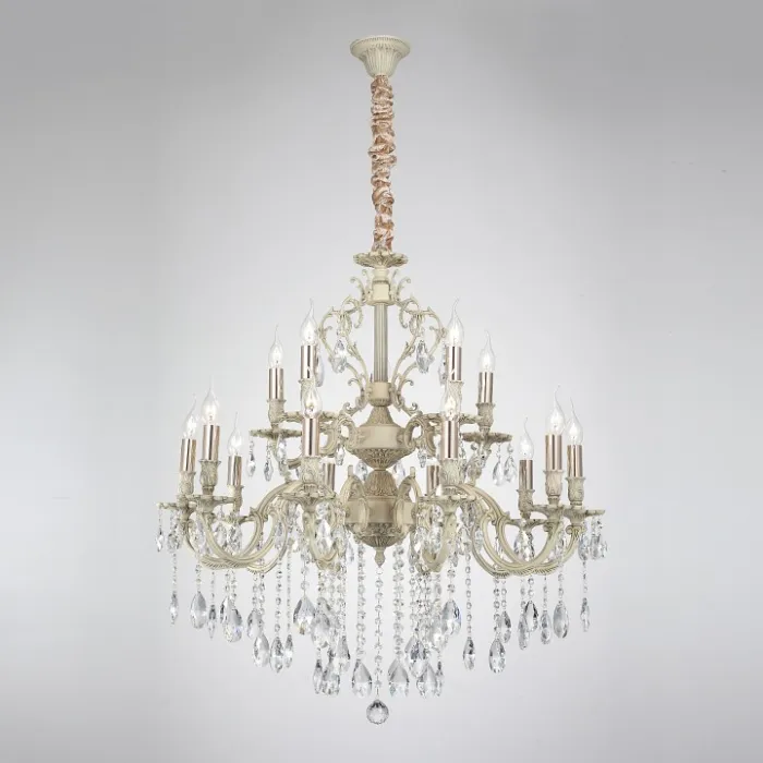 Подвесная люстра Lucia Tucci Barletta BARLETTA 1730.15 cream white от ImperiumLoft