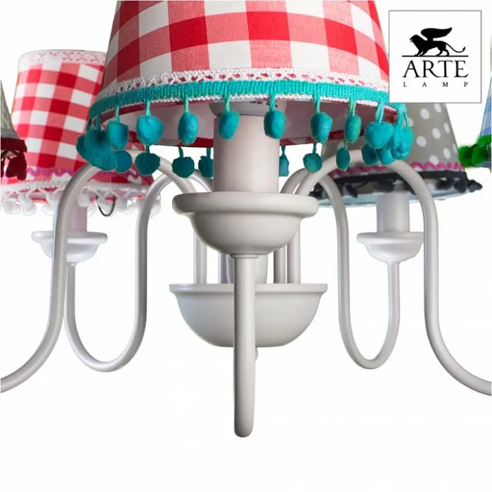 Подвесная люстра Arte Lamp Kids A5165LM-5WH от ImperiumLoft