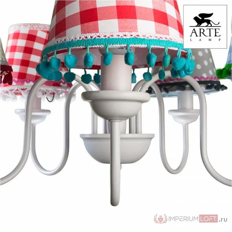 Подвесная люстра Arte Lamp Kids A5165LM-5WH от ImperiumLoft