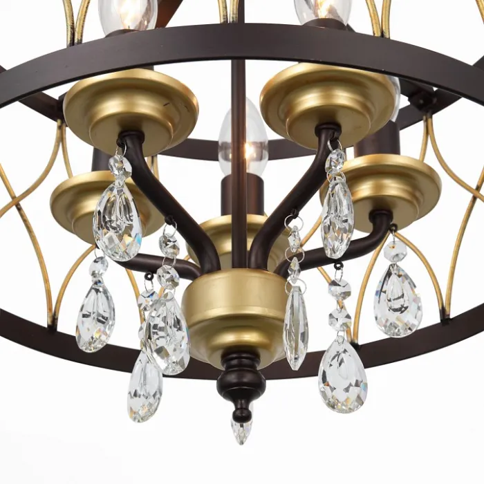 Подвесная люстра ST-Luce Grassо SL789.423.05 от ImperiumLoft