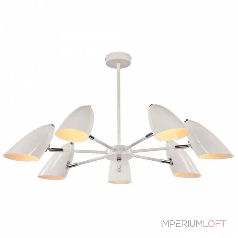 Люстра на штанге Freya Aida FR5852-CL-07-W