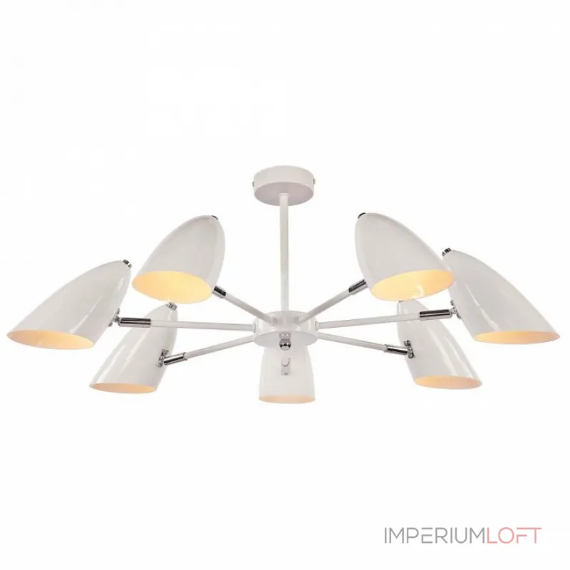 Люстра на штанге Freya Aida FR5852-CL-07-W