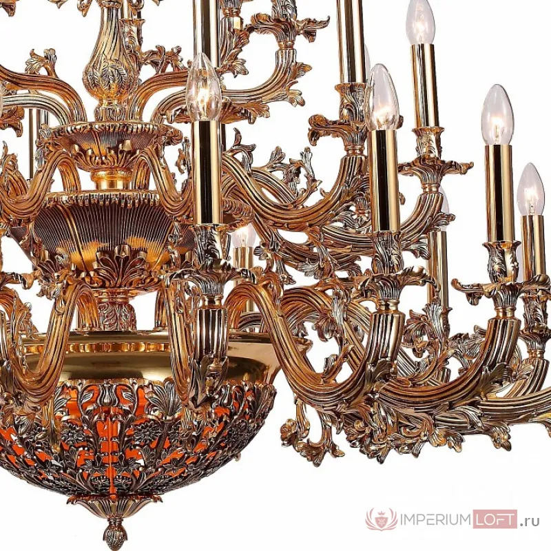Подвесная люстра Lucia Tucci Firrnze FIRENZE 1780.30.3 antique gold от ImperiumLoft