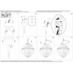 Подвесная люстра Ideal Lux World WORLD SP3 CROMO