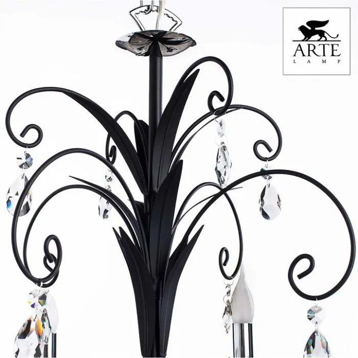 Подвесная люстра Arte Lamp Romana A1742LM-8BK от ImperiumLoft