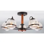 Люстра на штанге Eurosvet Livia 70081/5 черный от ImperiumLoft