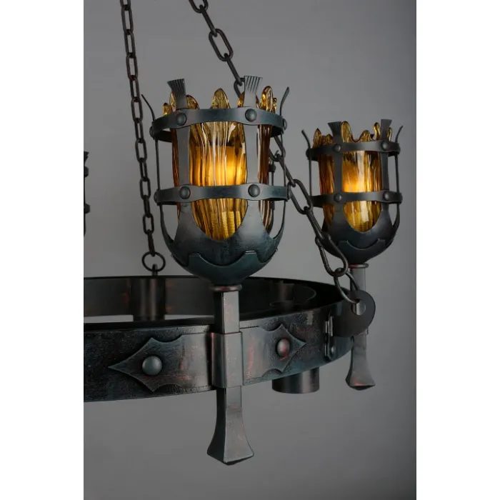 Подвесная люстра Omnilux Crestuma OML-50003-12 от ImperiumLoft