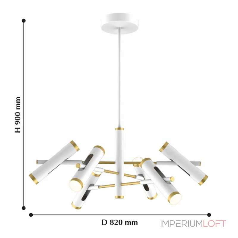 Подвесная люстра Favourite Duplex 2323-12P от ImperiumLoft Подвесная люстра Favourite Duplex 2323-12P от ImperiumLoft