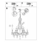 Подвесная люстра Globo William 63129-9 от ImperiumLoft