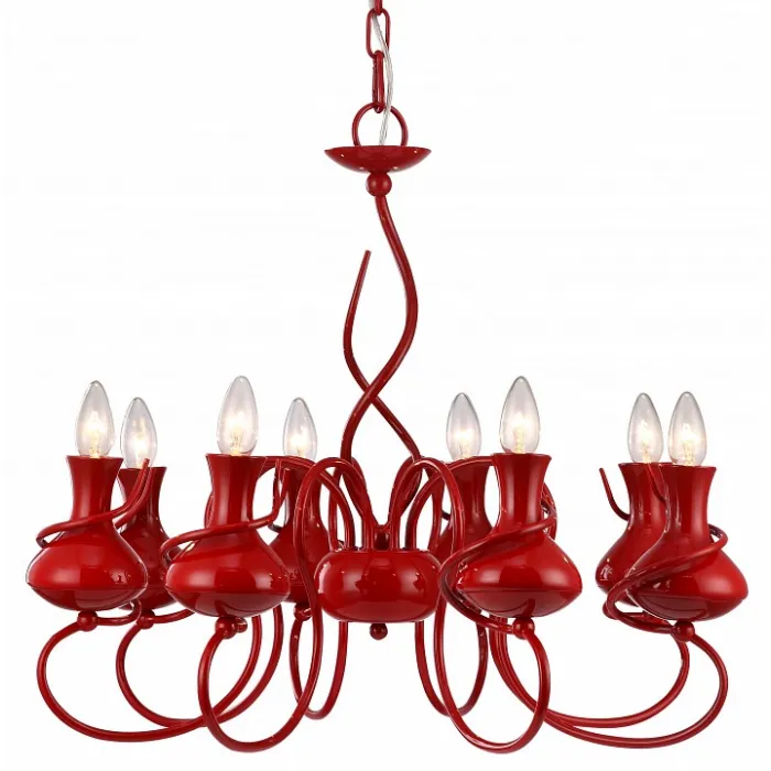 Подвесная люстра Arte Lamp Vaso A6819LM-8RD от ImperiumLoft