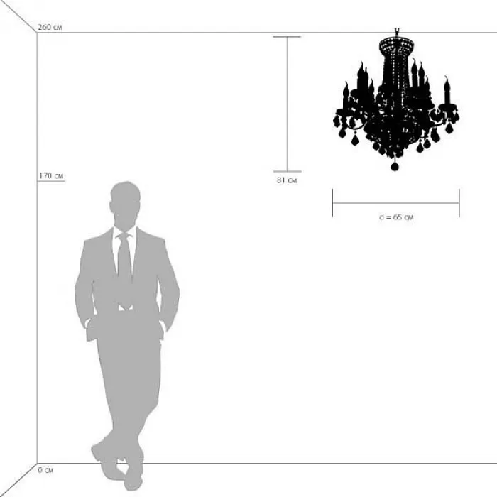 Подвесная люстра Osgona Classic 700161 от ImperiumLoft