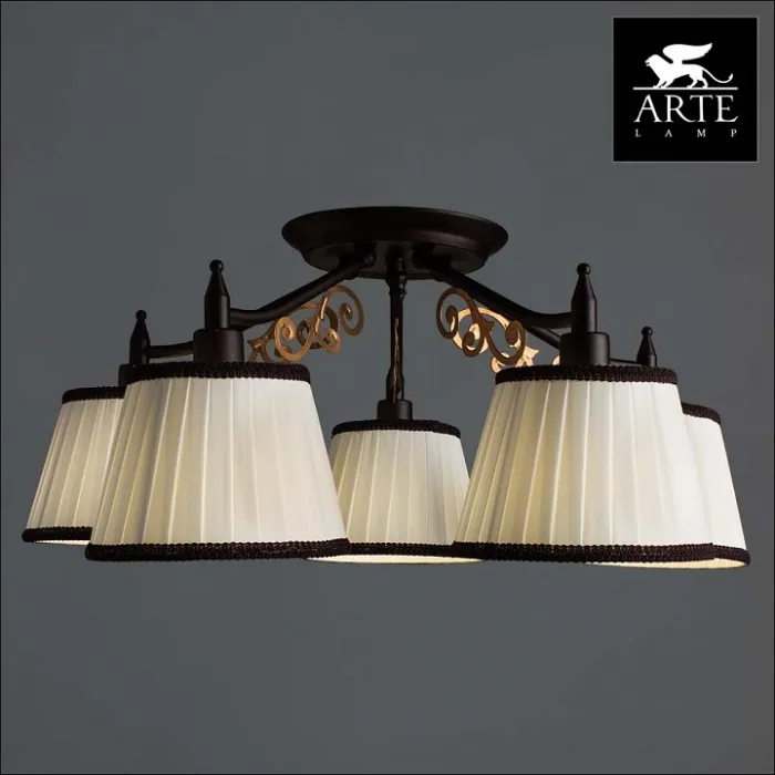Потолочная люстра Arte Lamp Capri A6344PL-5BR от ImperiumLoft