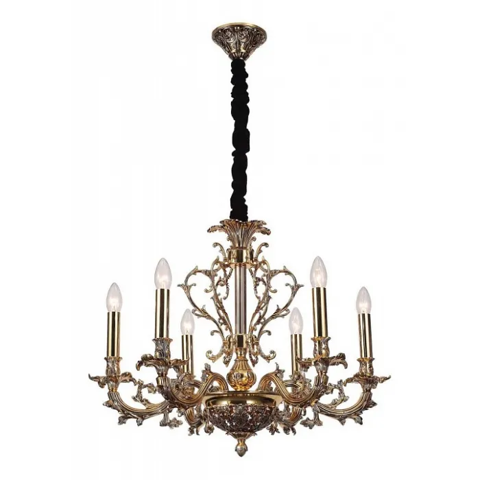 Подвесная люстра Lucia Tucci Firrnze FIRENZE 1780.6 antique gold от ImperiumLoft